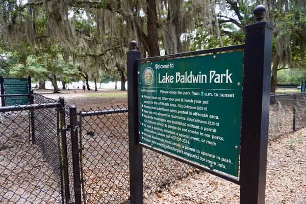 Dog Park at Lake Front Park